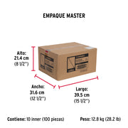 Pistón a gas con capacidad de 60 N / 6 kg, HERMEX