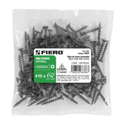 100 pijas #10 x 1-1/4'cabeza plana phillips multiusos