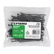 100 pijas #10 x 3-1/2'cabeza plana phillips multiusos