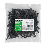 100 pijas #12 x 1-1/4'cabeza plana phillips multiusos