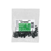 100 pijas #6 x 1/2'cabeza plana phillips multiusos