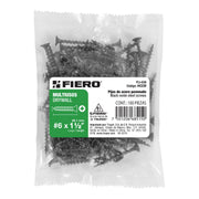 100 pijas #6 x 1-1/2'cabeza plana phillips multiusos