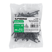 100pijas#6x1-1/2'cabeza plana phillips multiusos cuerda fina