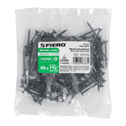 100pijas#6x1-5/8'cabeza plana phillips multiusos cuerda fina