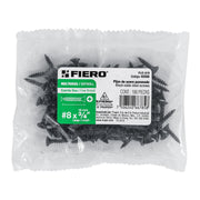 100 pijas#8x3/4'cabeza plana phillips multiusos cuerda fina