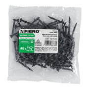 100pijas#8x1-1/2'cabeza plana phillips multiusos cuerda fina