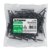 100pijas#8x1-3/4'cabeza plana phillips multiusos cuerda fina