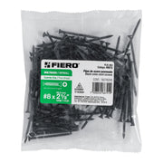 100pijas#8x2-1/2'cabeza plana phillips multiusos cuerda fina