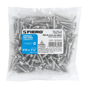 Bolsa con 150 pijas para lámina, #10 x 1-1/4', FIERO