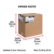 Bolsa con 150 pijas para lámina, #10 x 1', FIERO