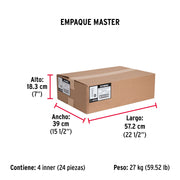 Bolsa con 150 pijas para lámina, #10 x 3', FIERO