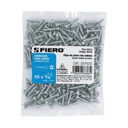 Bolsa con 200 pijas para lámina, #6 x 3/4', FIERO