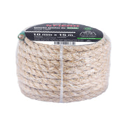 Piola de Sisal (henequén) de 10 mm x 15 m natural, FIERO
