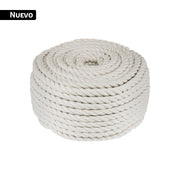 Piola de algodón de 10 mm, rollo, natural, 1 kg, FIERO