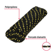 Piola de polipropileno trenzada de 10mm x 30m en madeja