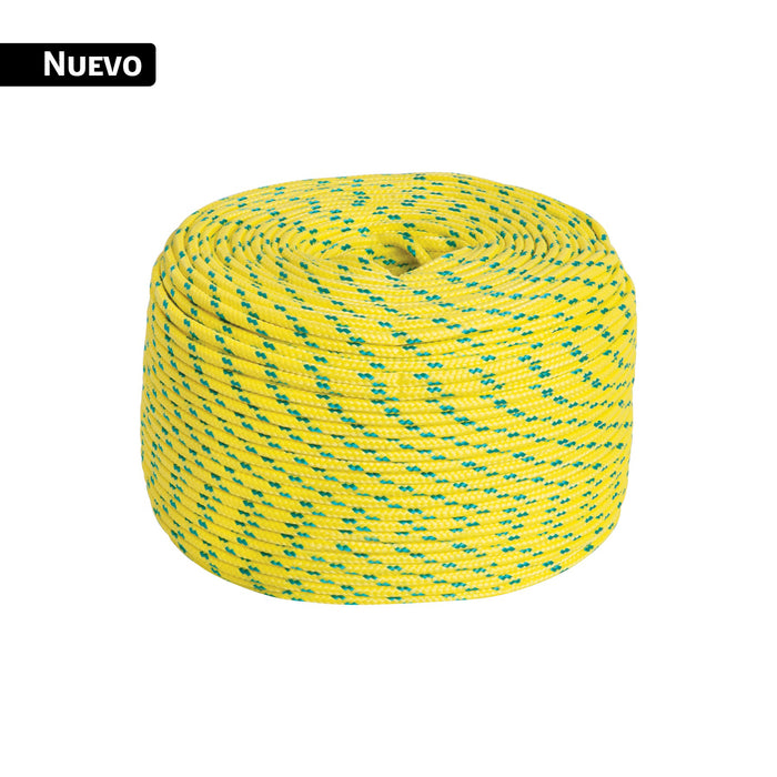 Piola de Polipropileno trenzada, multicolor, 4mm, 1 Kg
