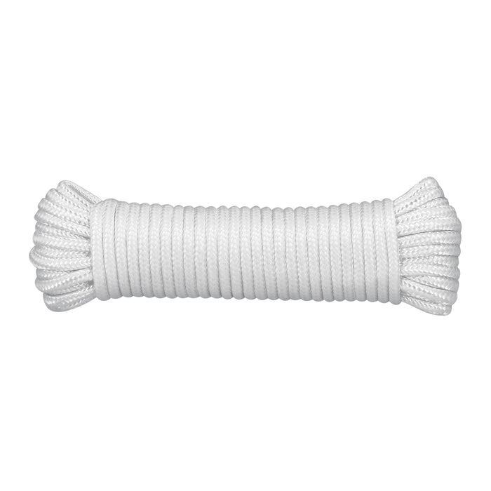 Piola de poliéster diamante de 5mmx15m blanca, madeja, FIERO