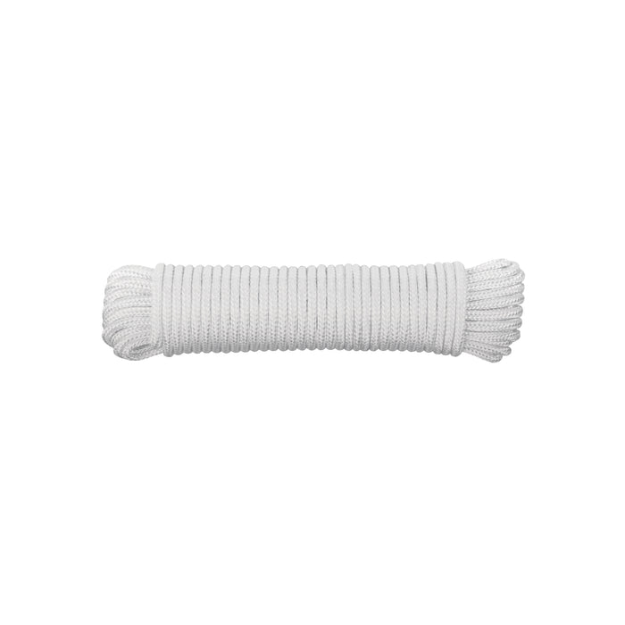 Piola de poliéster diamante de 6mmx15m blanca, madeja, FIERO