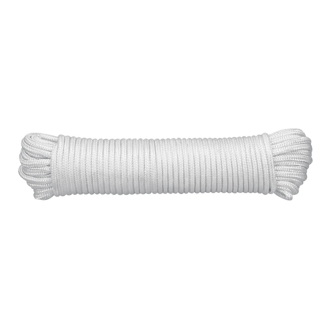 Piola de poliéster diamante de 6mmx30m blanca, madeja, FIERO