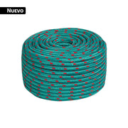 Piola de Polipropileno trenzada, multicolor, 8mm, 1 Kg