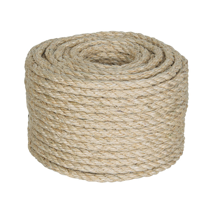 Piola de Sisal (henequén) de 8 mm x 30 m natural, FIERO