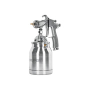 Pistola p/pintar succión HVLP vaso aluminio, 1.4 mm, TRUPER