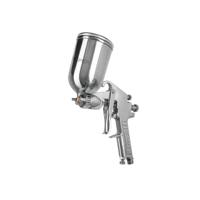 Pistola para pintar LVMP vaso aluminio, 1 mm, TRUPER
