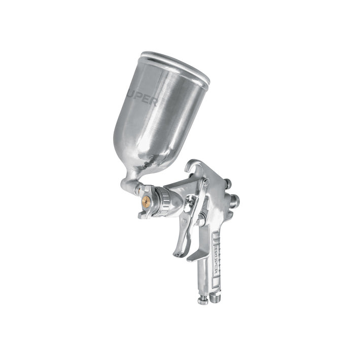 Pistola para pintar LVMP vaso aluminio, 1.4 mm, TRUPER