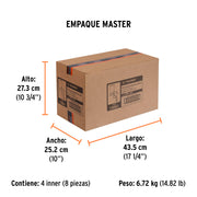 Pistola para pintar LVMP vaso aluminio, 1.7 mm, TRUPER