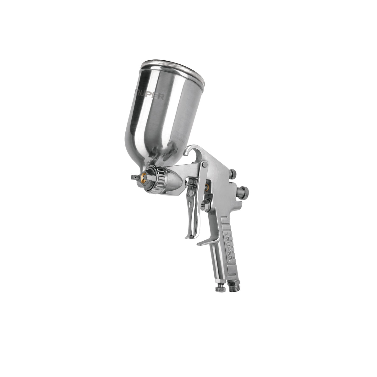 Pistola para pintar LVMP vaso aluminio, 2 mm, TRUPER