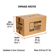 Pistola para pintar LVLP vaso plástico, 1.7 mm, TRUPER