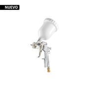 Pistola p/pintar Híbrida vaso plástico,1.3mm, TRUPER