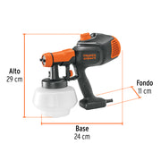 Pistola eléctrica para pintar de 700W, TRUPER EXPERT