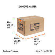 Pistola de calor 1500W, TRUPER PRO