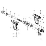 Pistola de calor 2000W con 9 accesorios, TRUPER INDUSTRIAL