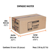 Pistola de aluminio para sopletear, boquilla ext 4',TRUPER