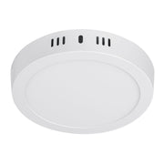 Luminario LED plafón 12W 3000K, redondo, blanco, VOLTECK