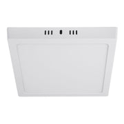 Luminario LED plafón 18W 6500K, cuadrado, blanco, VOLTECK