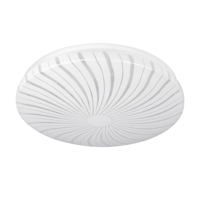Luminario LED plafón decorativo 8W 6500K, espiral, BASIC