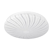 Luminario LED plafón decorativo 8W 3000K, espiral, BASIC