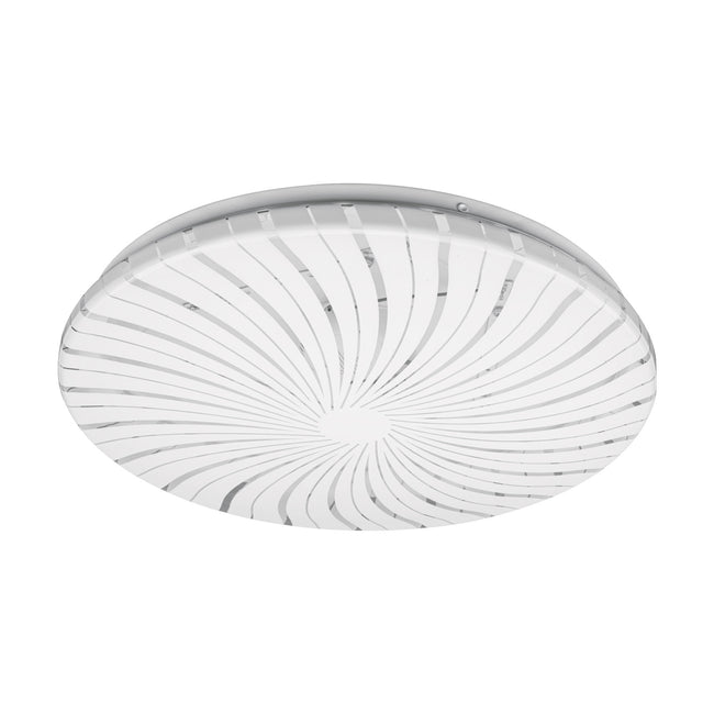 Luminario LED plafón decorativo 18W 6500K, espiral, BASIC