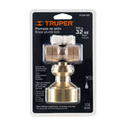 Plomada de latón 32 oz tipo Guatemala, TRUPER