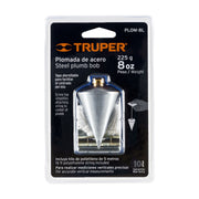 Plomada de acero, 8 oz, TRUPER