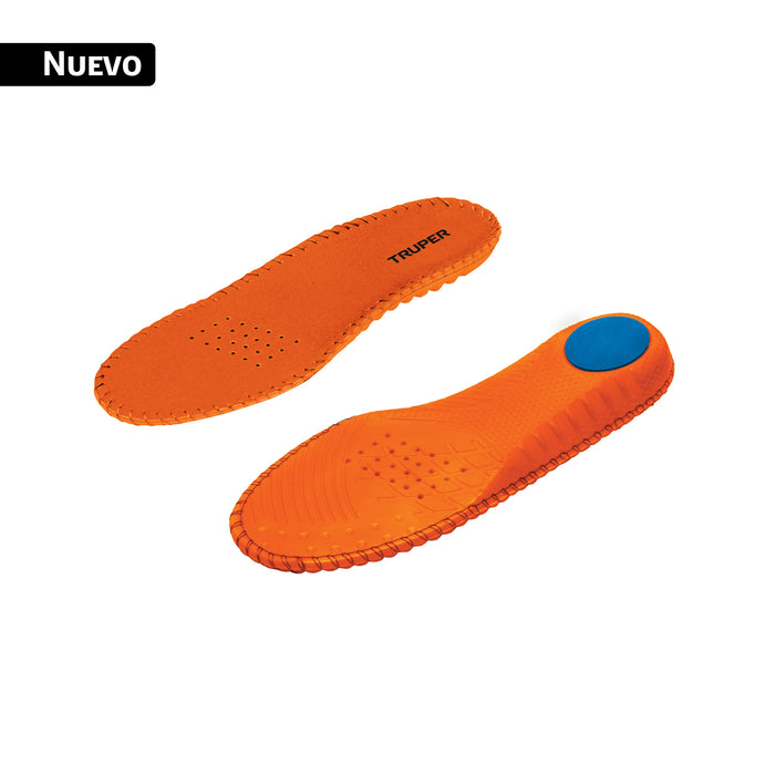 Bolsa con par de plantillas memory foam p/zapato talla 23