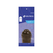 Portalámpara de baquelita, sencillo, VOLTECK