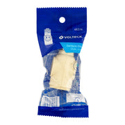 Portalámpara de baquelita, con doble contacto, VOLTECK