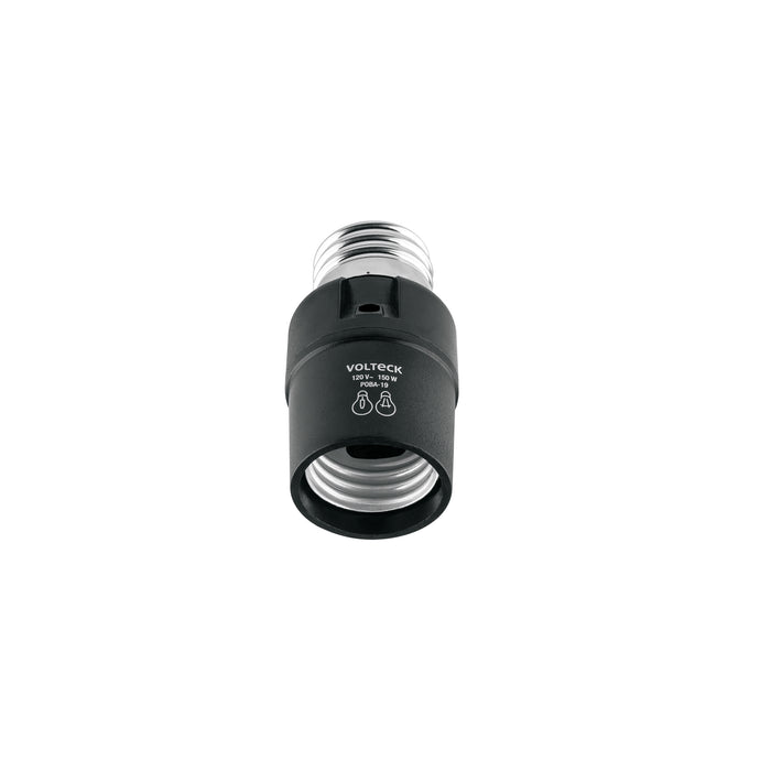 Portalámpara de PVC, con sensor de luz, VOLTECK