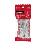 Portacandado de acero galvanizado 3-1/4', HERMEX