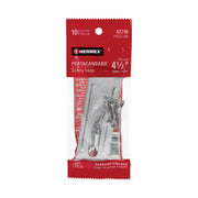 Portacandado de acero galvanizado 4-1/2', HERMEX