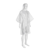 Poncho o capamanga desechable de polietileno, PRETUL